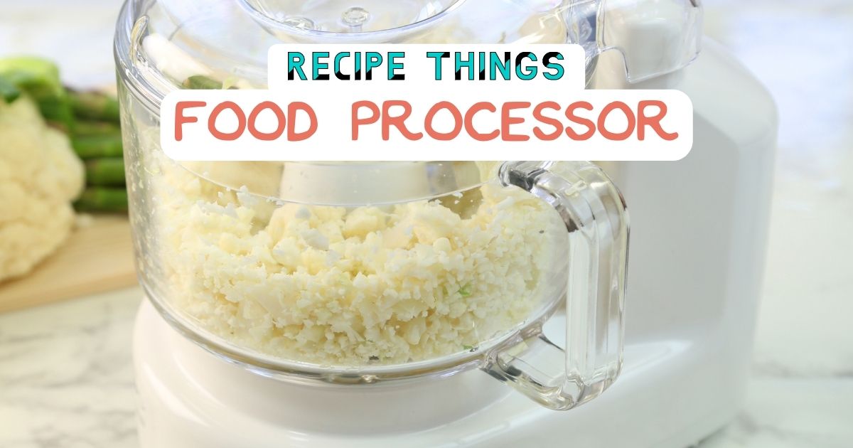 Essential Kitchen Equipment - Food Processor
