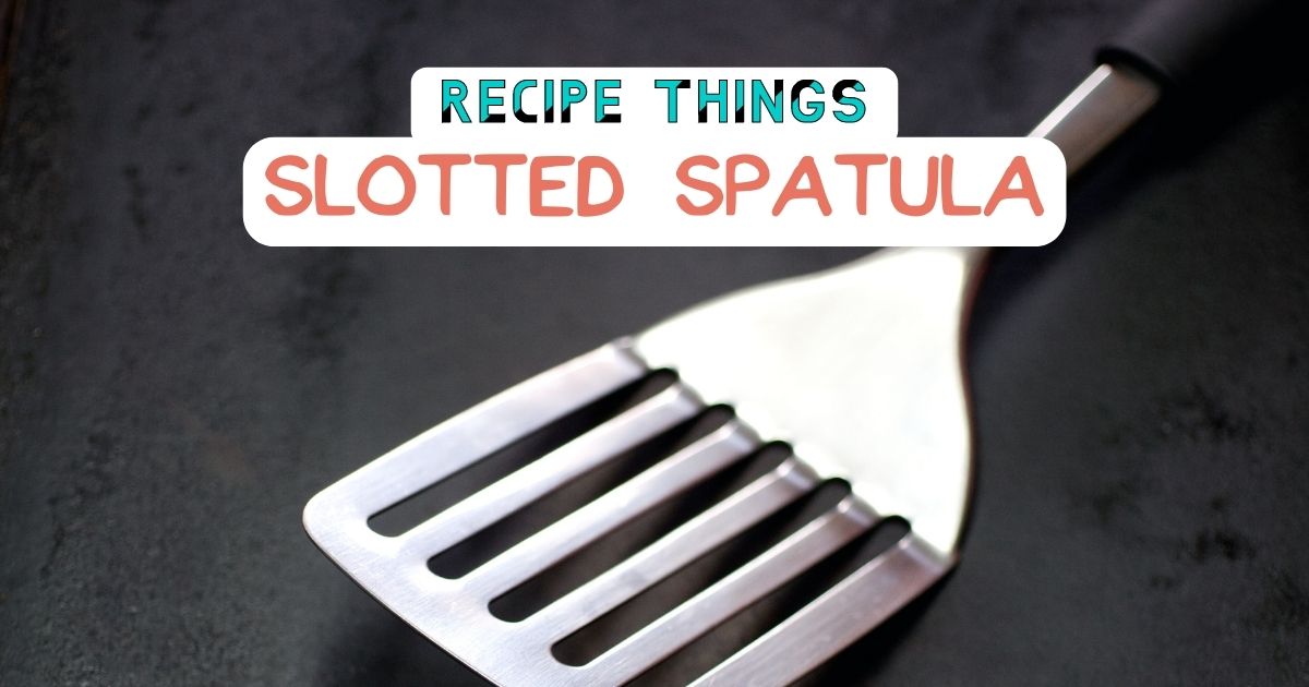 Essential Kitchen Equipment - Slotted Spatula
