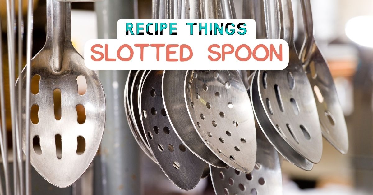 Essential Kitchen Equipment - Slotted Spoon