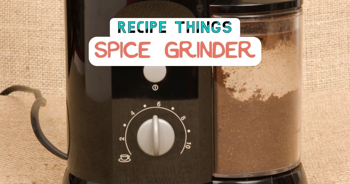 Essential Kitchen Equipment - Spice Grinder