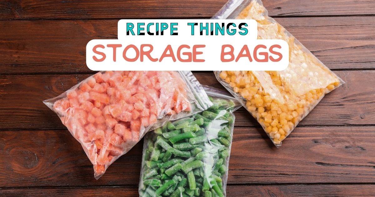 Essential Kitchen Equipment - Storage Bags